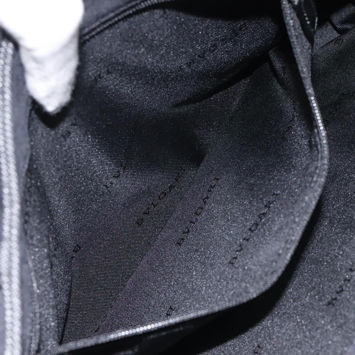 Bvlgari B.Zero1 Logomania Bag Canvas with Leather