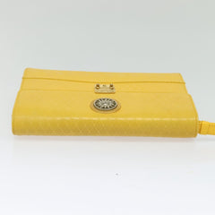 Versace Wristlet Pouch Leather