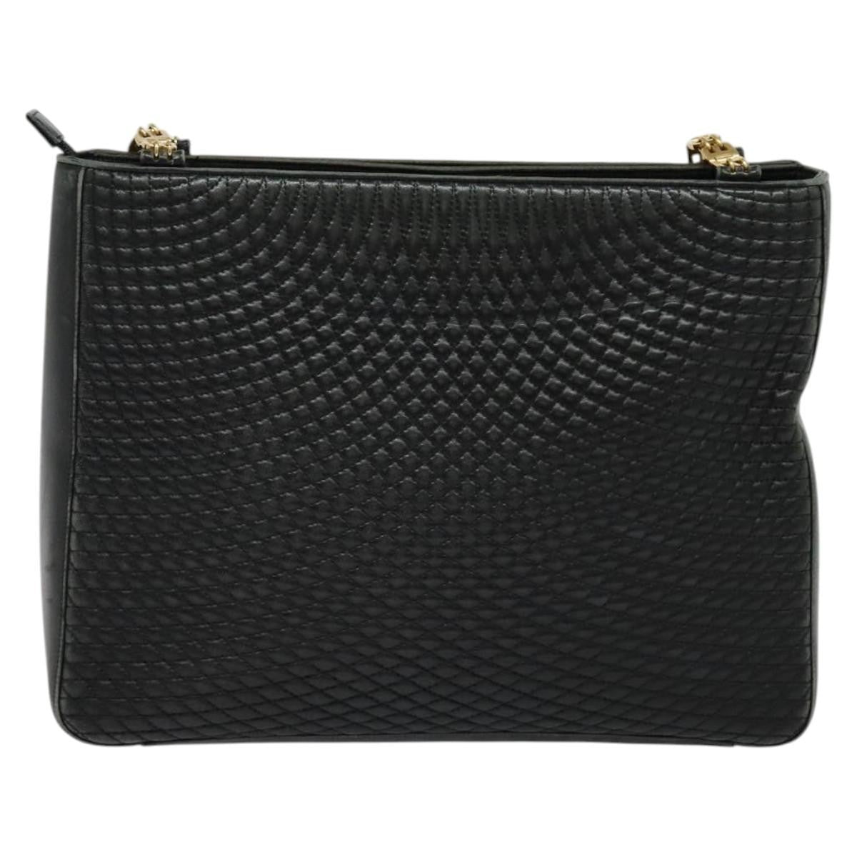 Bally Vintage Shoulder Bag Quilted leather