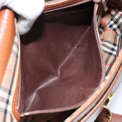Burberry Flap Shoulder Bag Leather