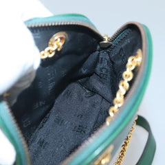 Celine Chain Shoulder Bag Leather