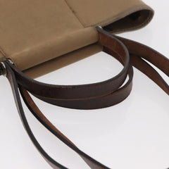 Hermes Cabag Elan Toile and Leather