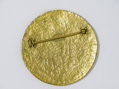 Chanel CC Brooch Metal