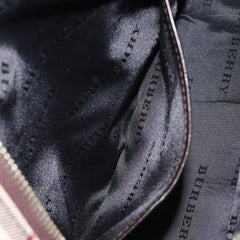 Burberry Nova Check Bowling Bag Canvas