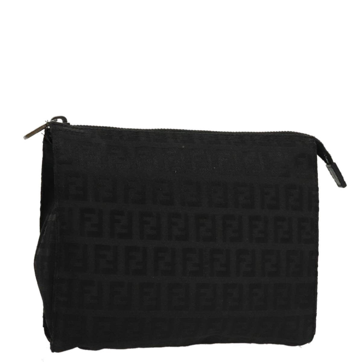 Fendi FF Logo Pouch Canvas