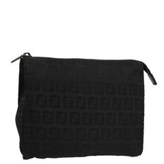 Fendi FF Logo Pouch Canvas