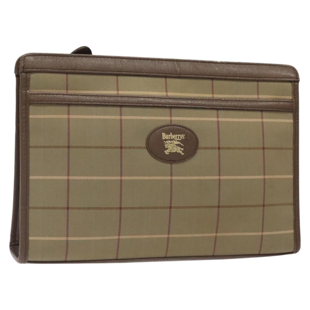 Burberry Nova check Pochette Canvas