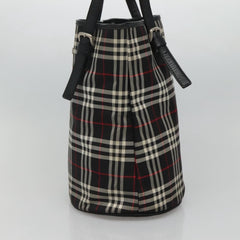 Burberry Nova Check Tote Nylon