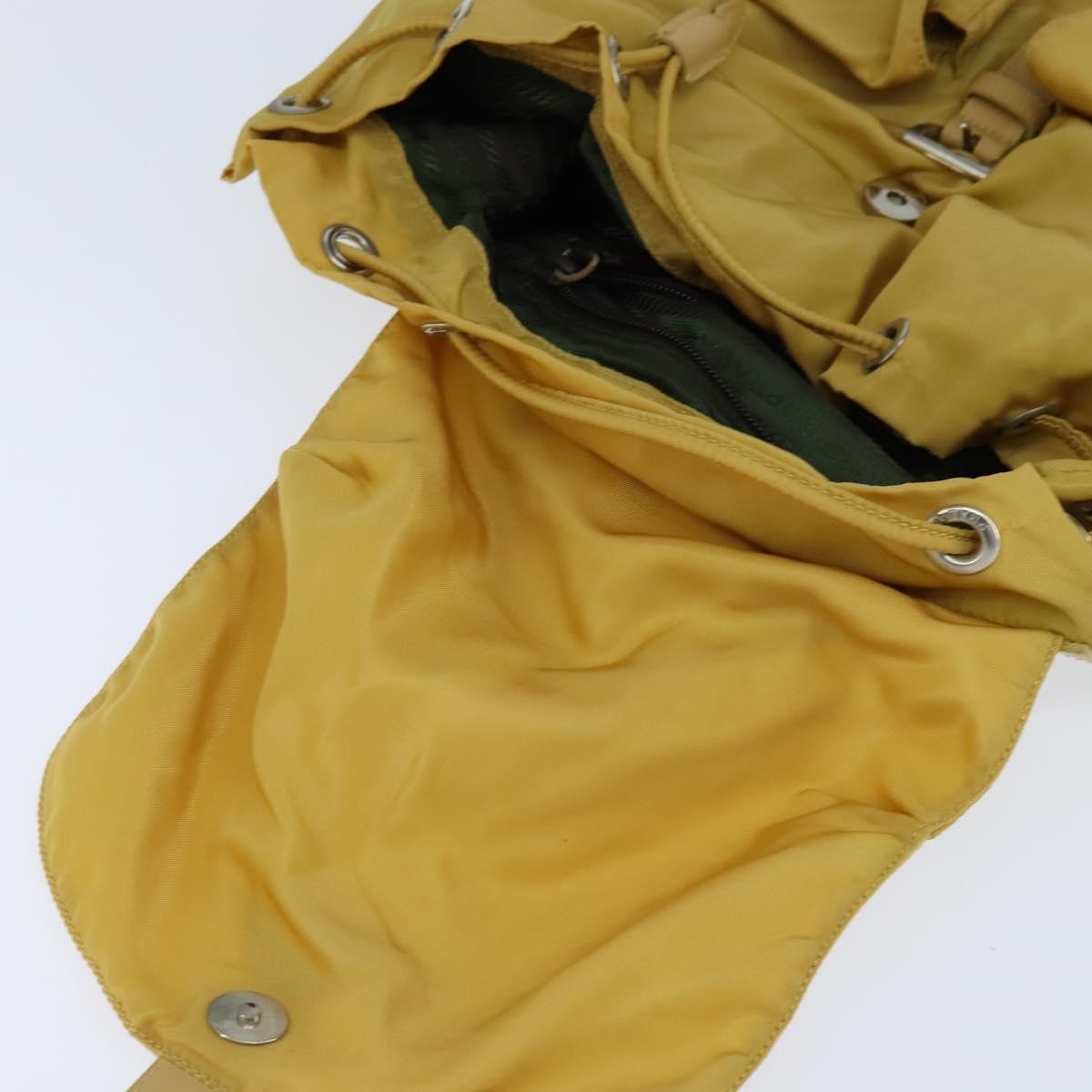 Prada Double Front Pocket Backpack Tessuto