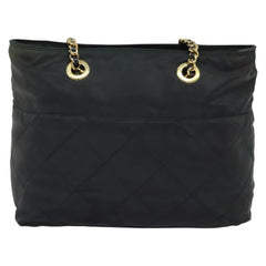 Prada Chain Shoulder Bag Quilted Tessuto