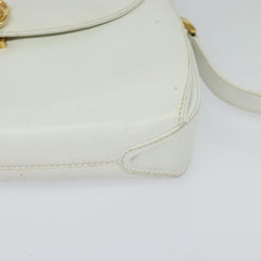 Gucci Vintage Flap Crossbody Bag Leather