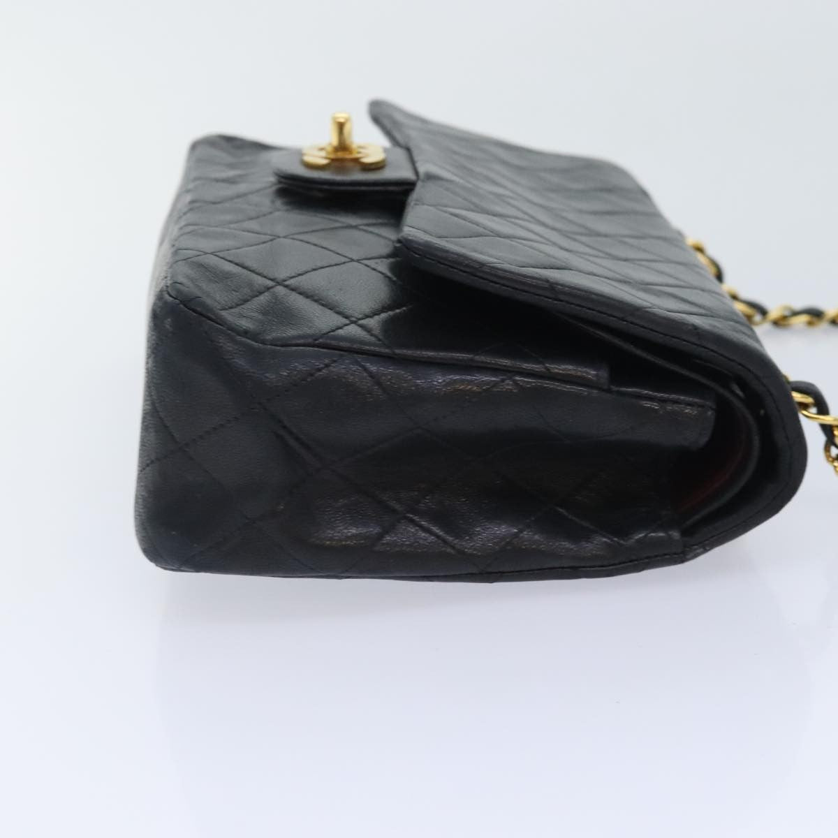 Chanel Vintage Classic Double Flap Bag Quilted Lambskin