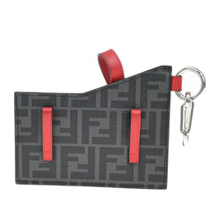 Fendi Charm Key Holder Zucca canvas