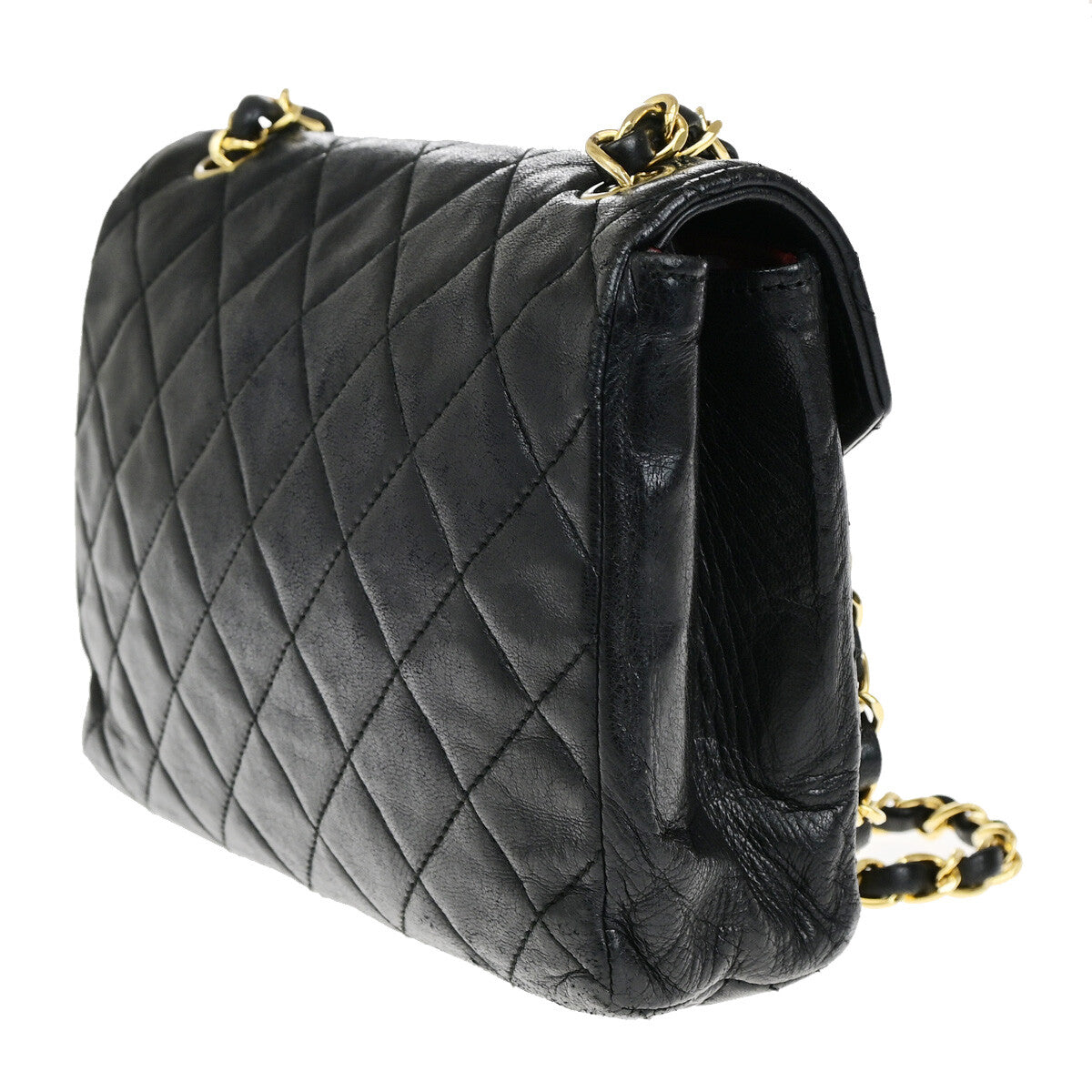 Chanel Vintage Envelope Flap Bag Quilted Lambskin