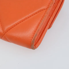 Chanel 19 Flap Wallet Quilted Lambskin