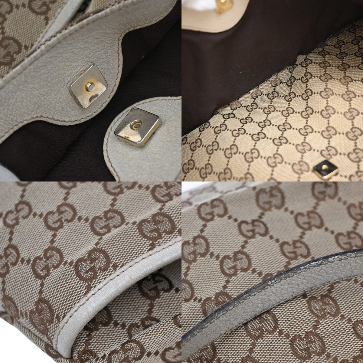 Gucci Eclipse Shoulder Bag GG Canvas