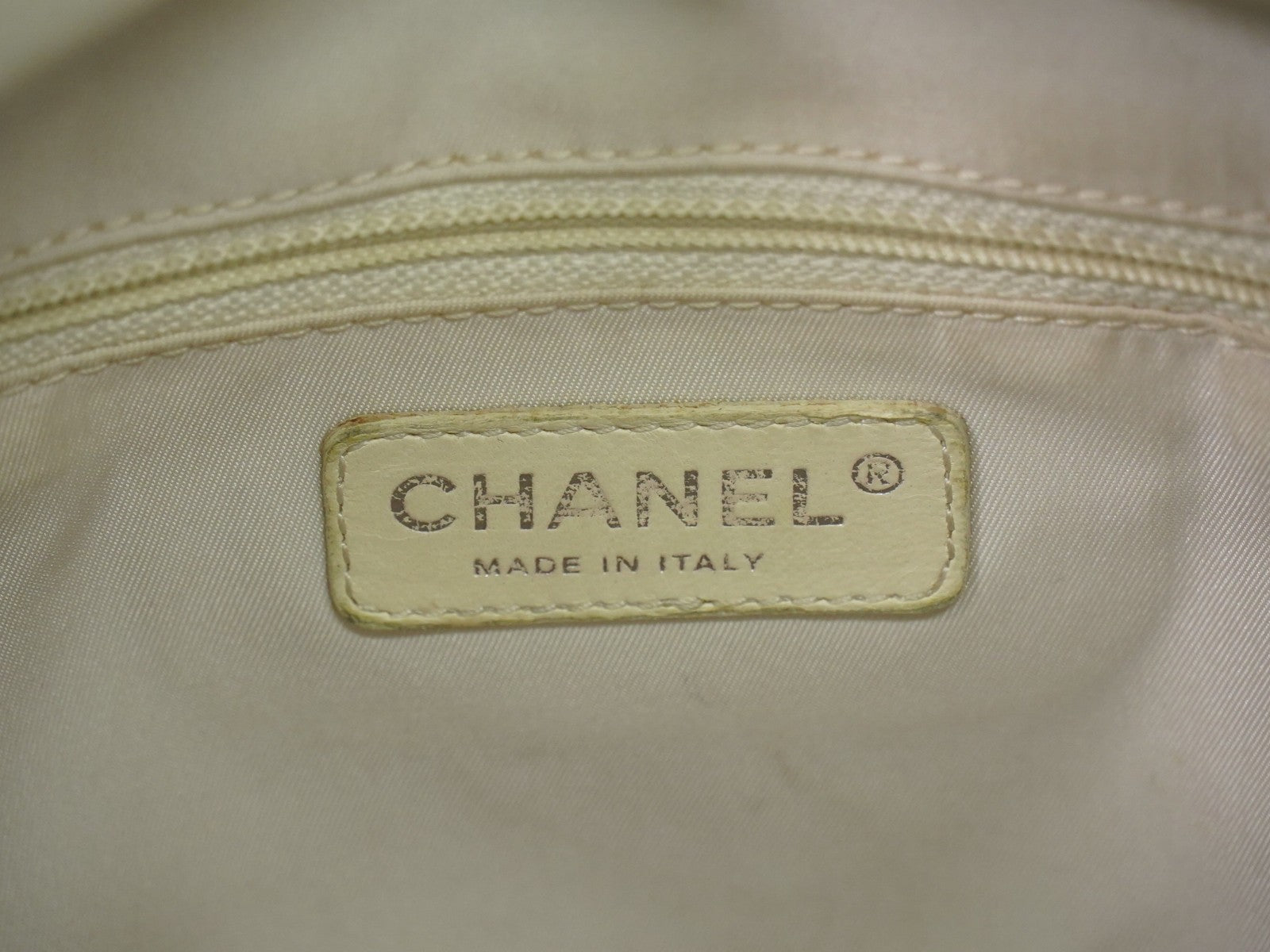 Chanel Biarritz Pocket Tote Quilted Coated Canvas