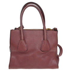 Prada Cuir Double Tote Saffiano Leather