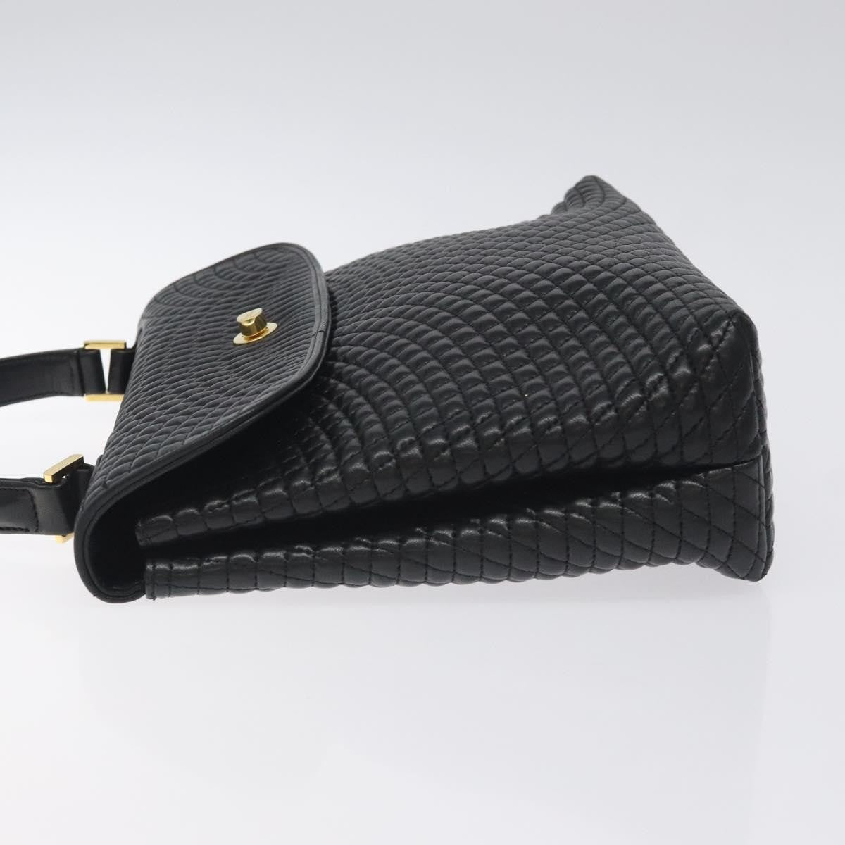 Bally Vintage Handbag Quilted Leather