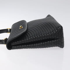 Bally Vintage Handbag Quilted Leather