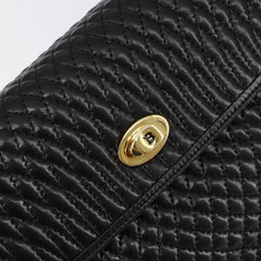 Bally Vintage Handbag Quilted Leather