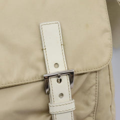 Prada Double Buckle Flap Messenger Bag Tessuto