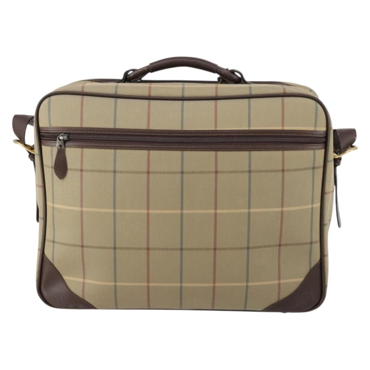 Burberry Nova check boston bag Canvas