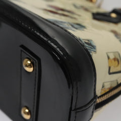 Louis Vuitton Alma Handbag Monogram Vernis