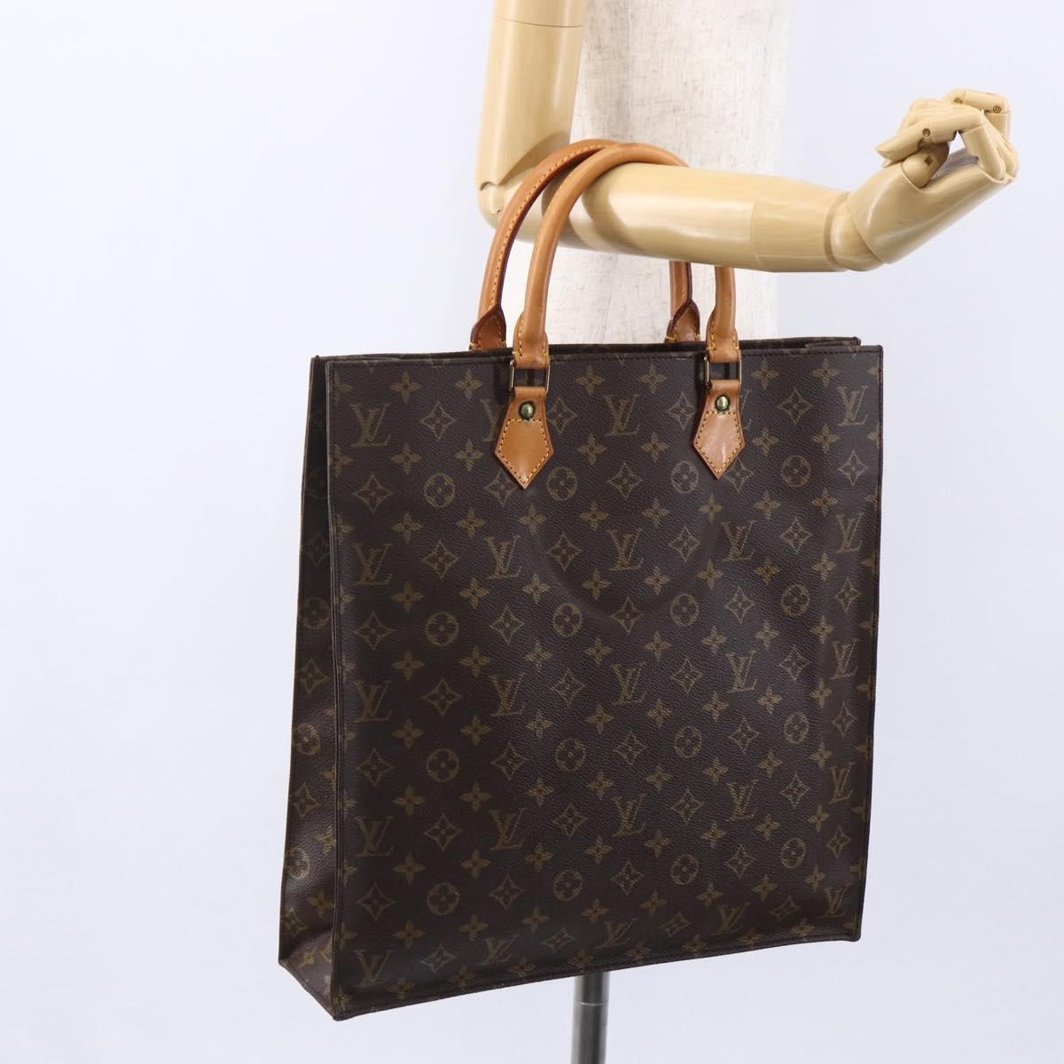 Louis Vuitton Sac Plat Bag Monogram Canvas