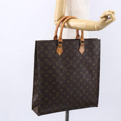 Louis Vuitton Sac Plat Bag Monogram Canvas