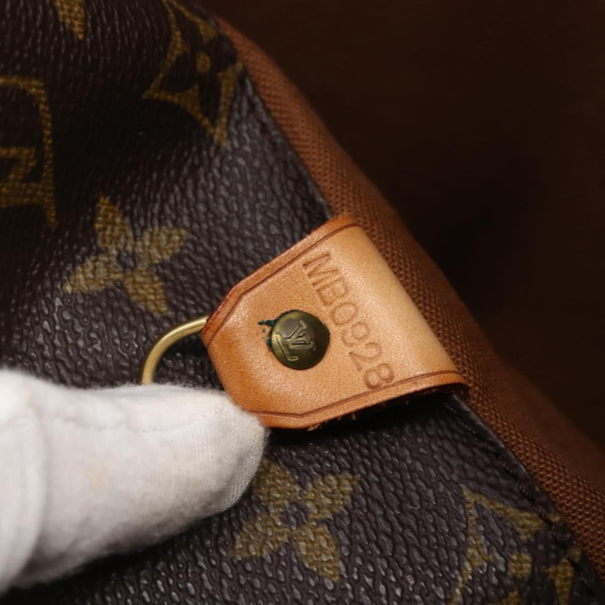 Louis Vuitton Shopping Sac Handbag Monogram Canvas