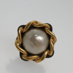 Chanel Vintage CC Clip-On Earrings Metal