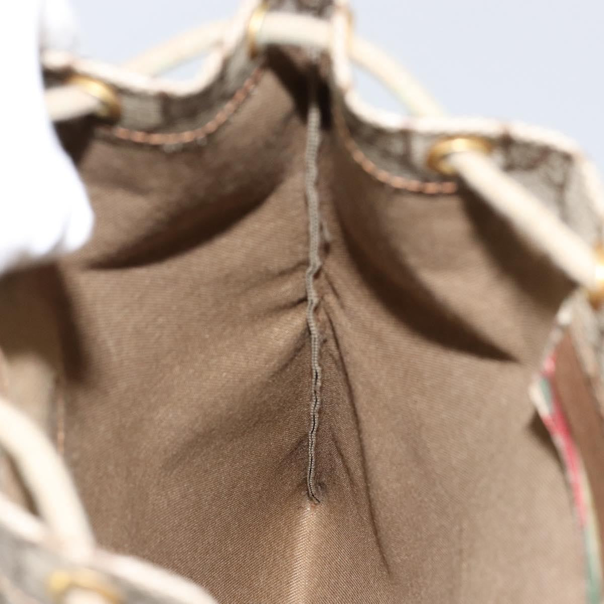 Gucci Drawstring Bucket Bag GG Canvas