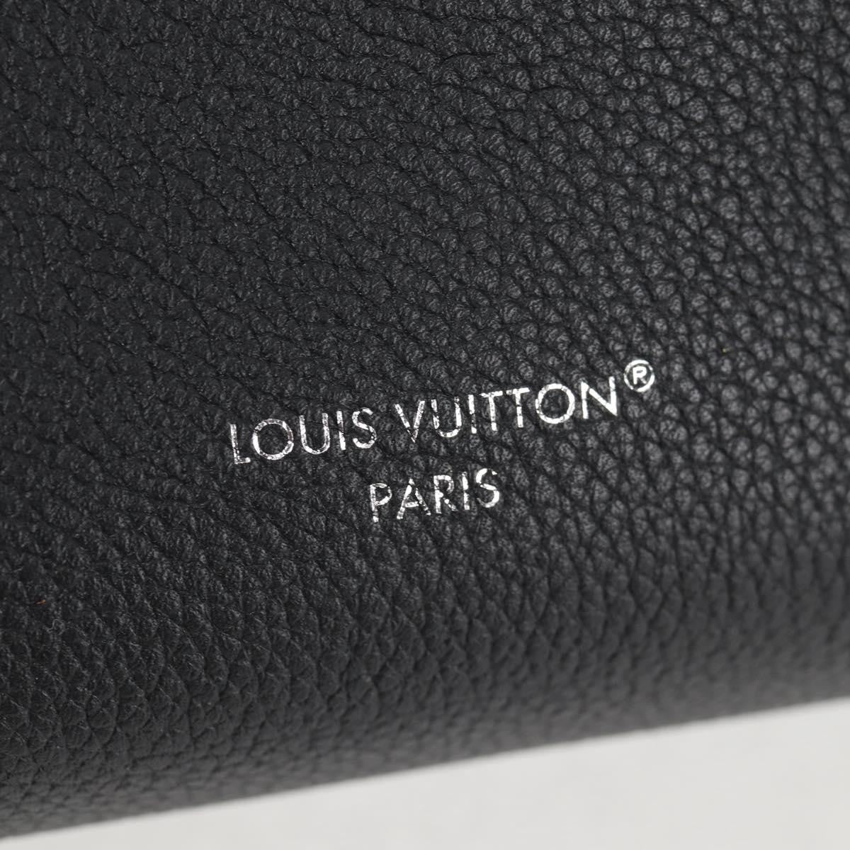 Louis Vuitton Side Trunk Handbag Taurillon Leather