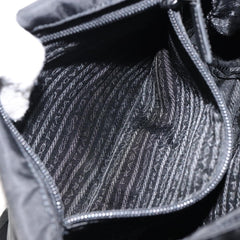 Prada Buckle Messenger Bag Tessuto