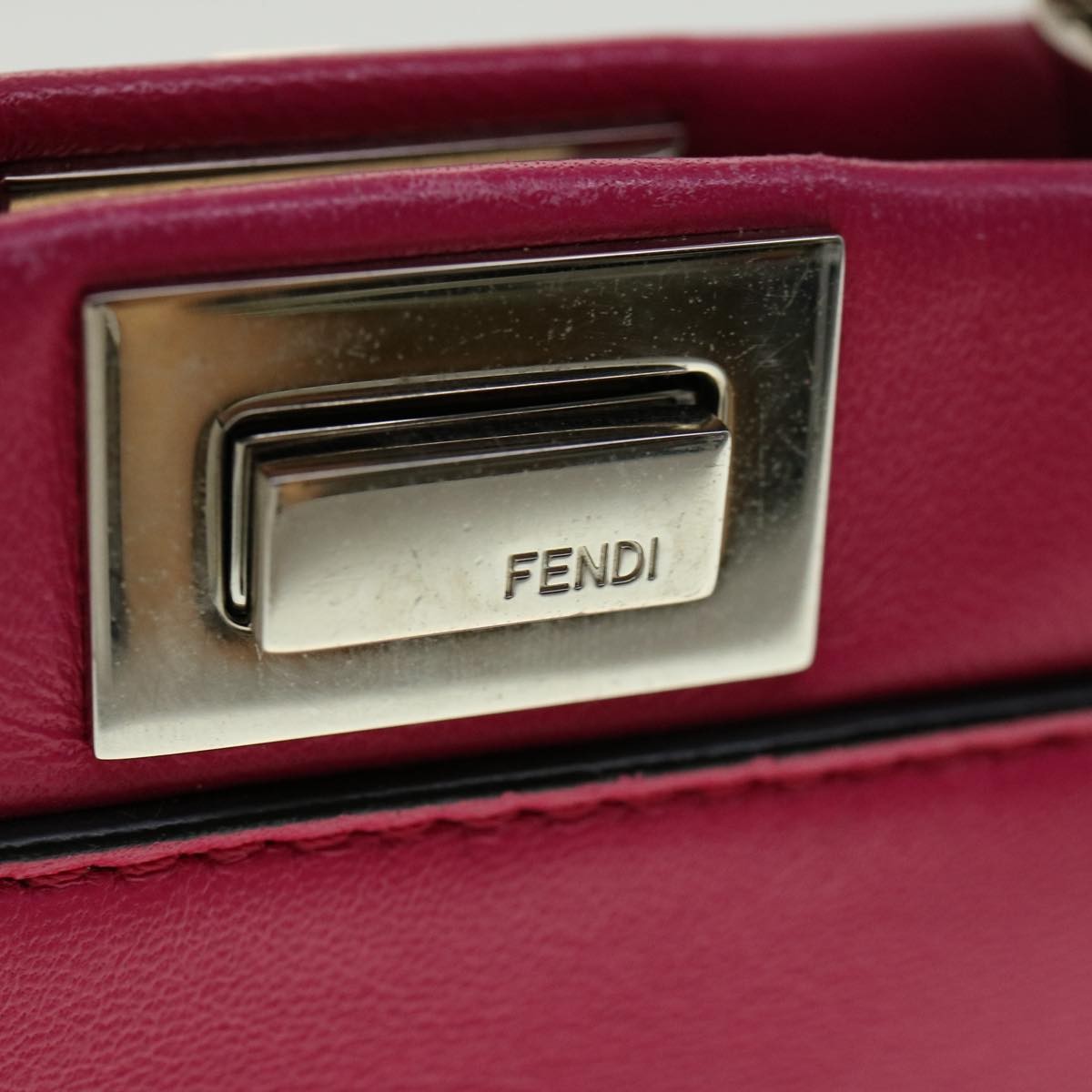 Fendi Peekaboo Bag Leather