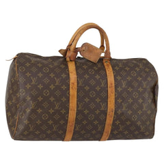 Louis Vuitton Keepall Bag Monogram Canvas
