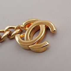 Chanel Vintage Turnlock Reissue Chain Necklace Metal