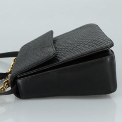 Bally Vintage Flap Handbag Quilted Leather