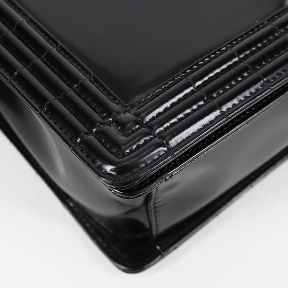 Chanel Reverso Boy Flap Bag Patent