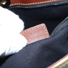 Burberry Top Handle Tote Haymarket Coated Canvas