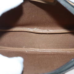 Christian Dior Vintage Honeycomb Shoulder Bag Canvas