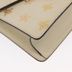 Gucci Sylvie Top Handle Bag Printed Leather