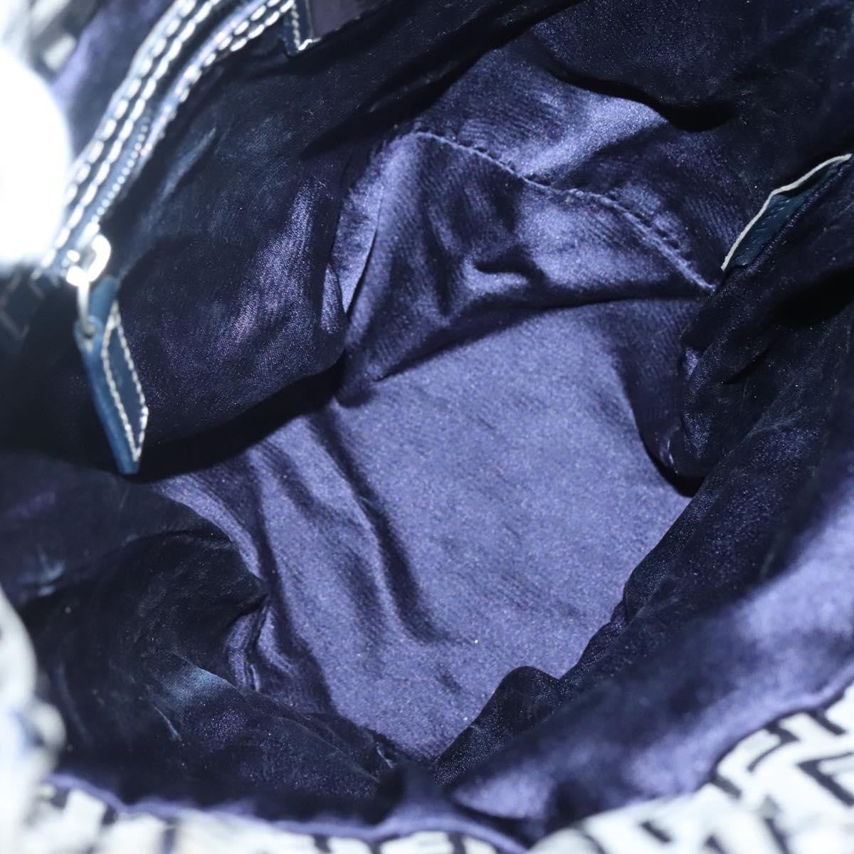 Fendi FF Logo Mon Tresor Bucket Bag Printed Shearling with Leather