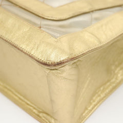 Chanel Classic Single Flap Bag Quilted Applique Vinyl