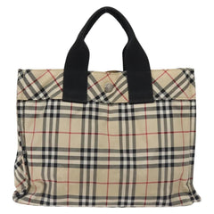Burberry Nova Check Tote Nylon