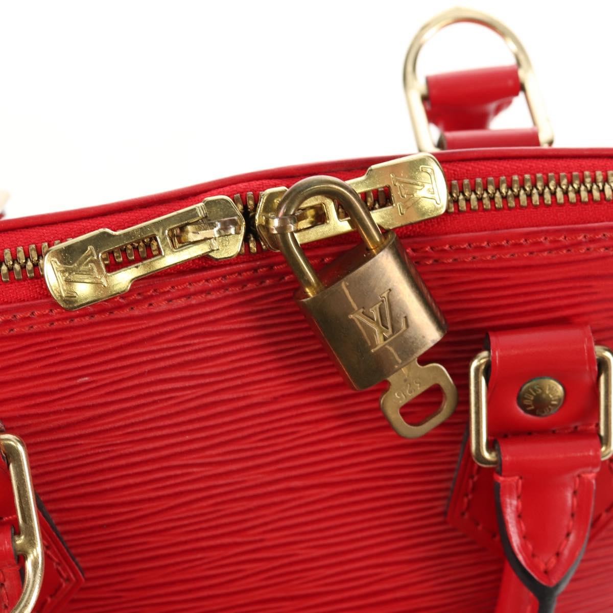 Louis Vuitton Vintage Alma Handbag Epi Leather