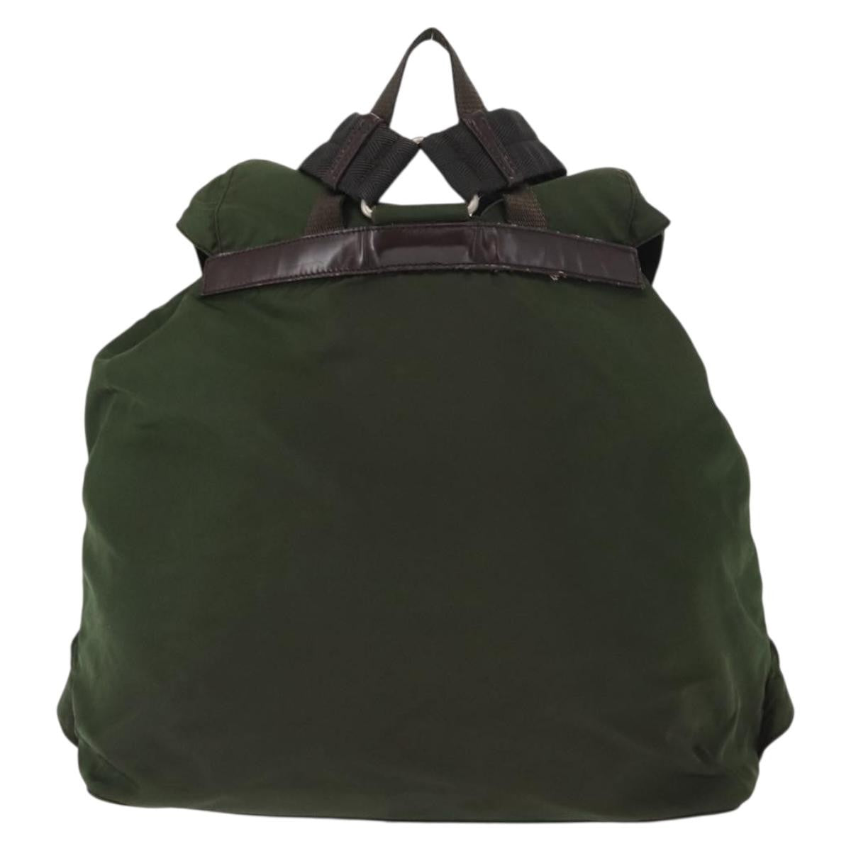 Prada Double Front Pocket Backpack Tessuto