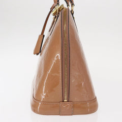 Louis Vuitton Alma Handbag Patent Leather
