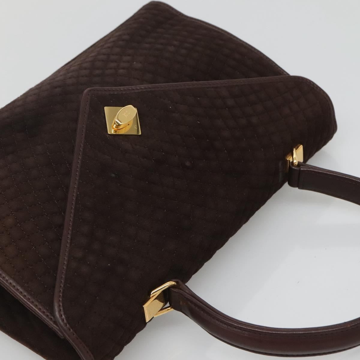 Bally Vintage Handbag Quilted suede